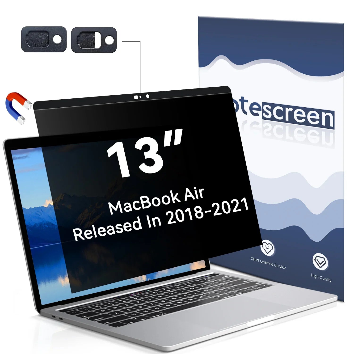 Magnetic Privacy Screen Filter - for Macbook Air