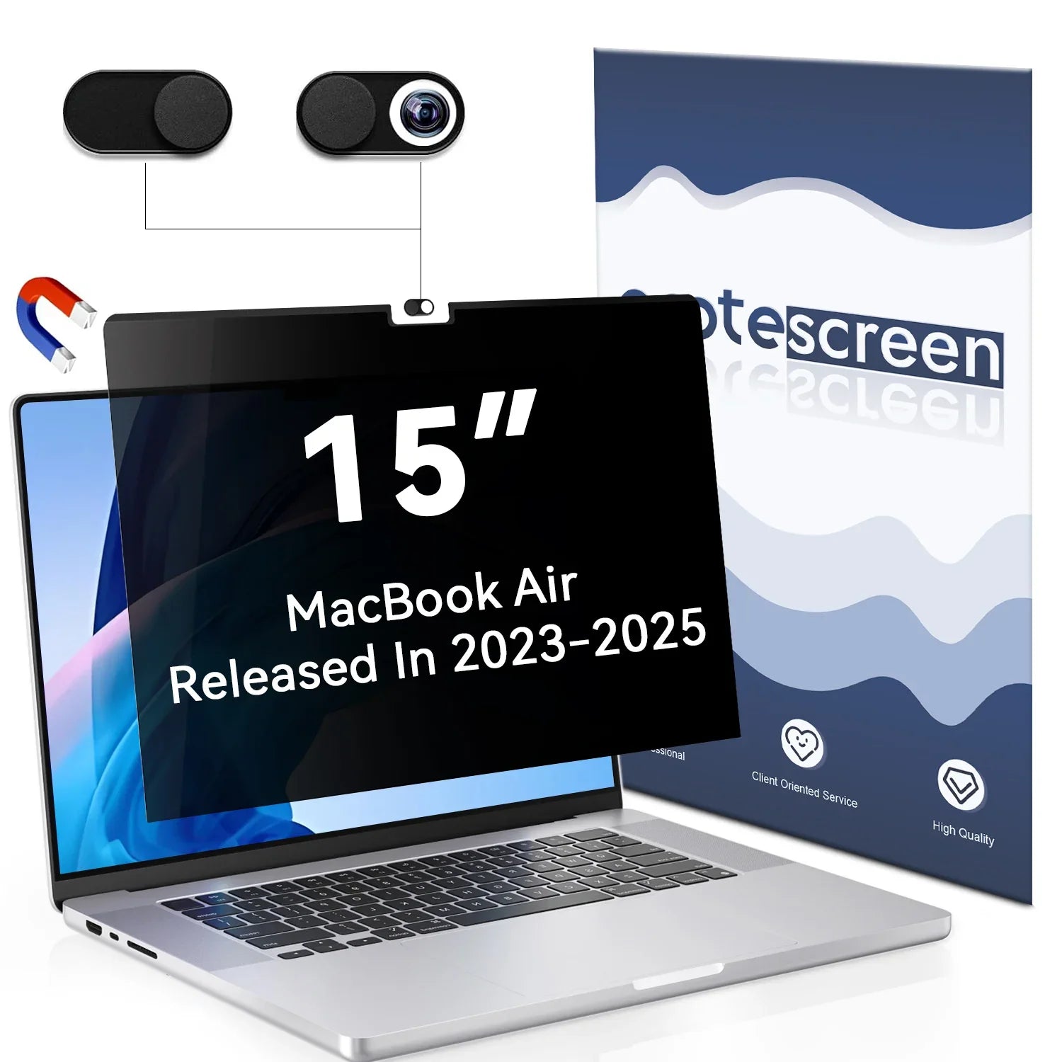 Magnetic Privacy Screen Filter - for Macbook Air