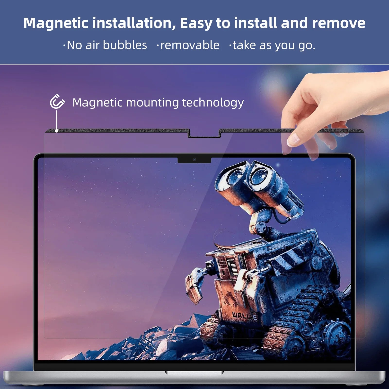 Magnetic Privacy Screen Filter - for Macbook Air