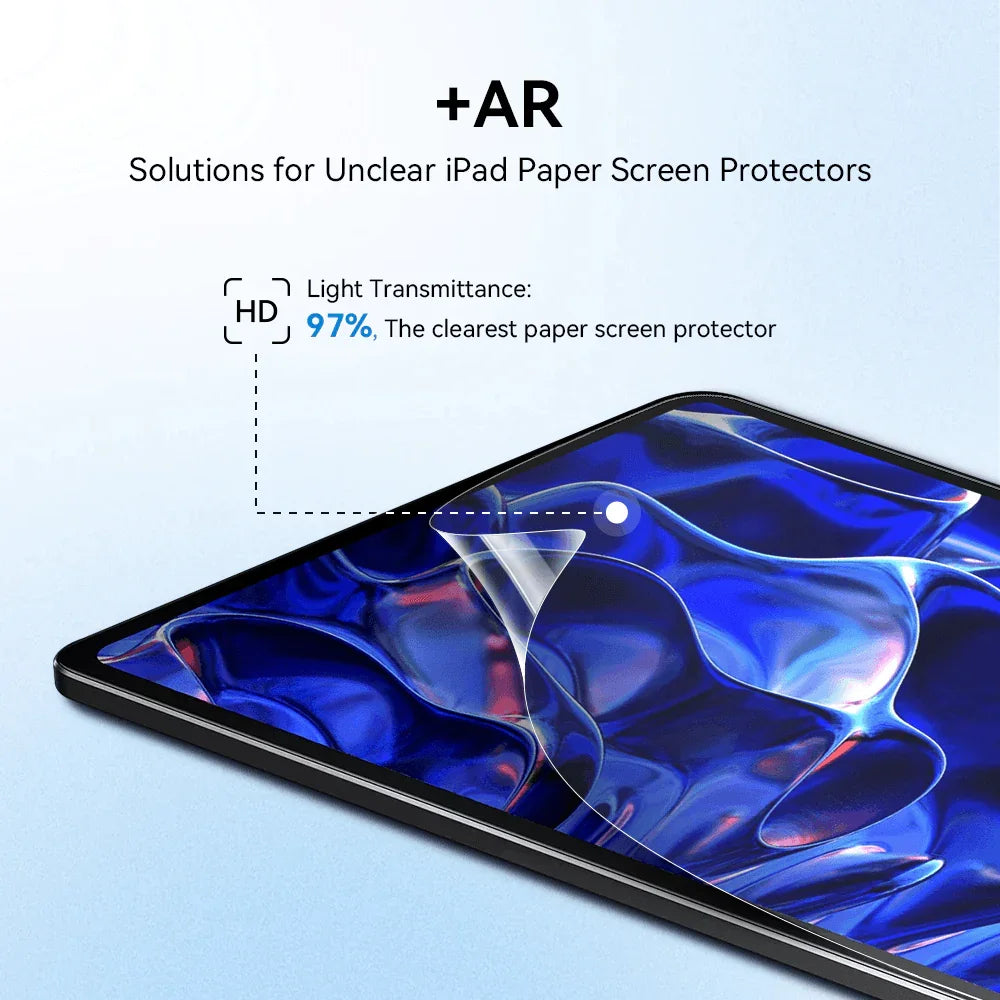 AR+ iPad Paper Texture Screen Protector