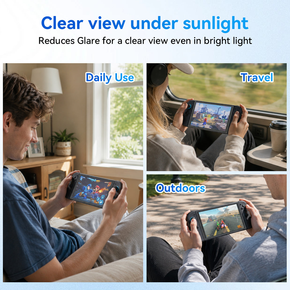 Switch Anti Glare Matte Screen Protector
