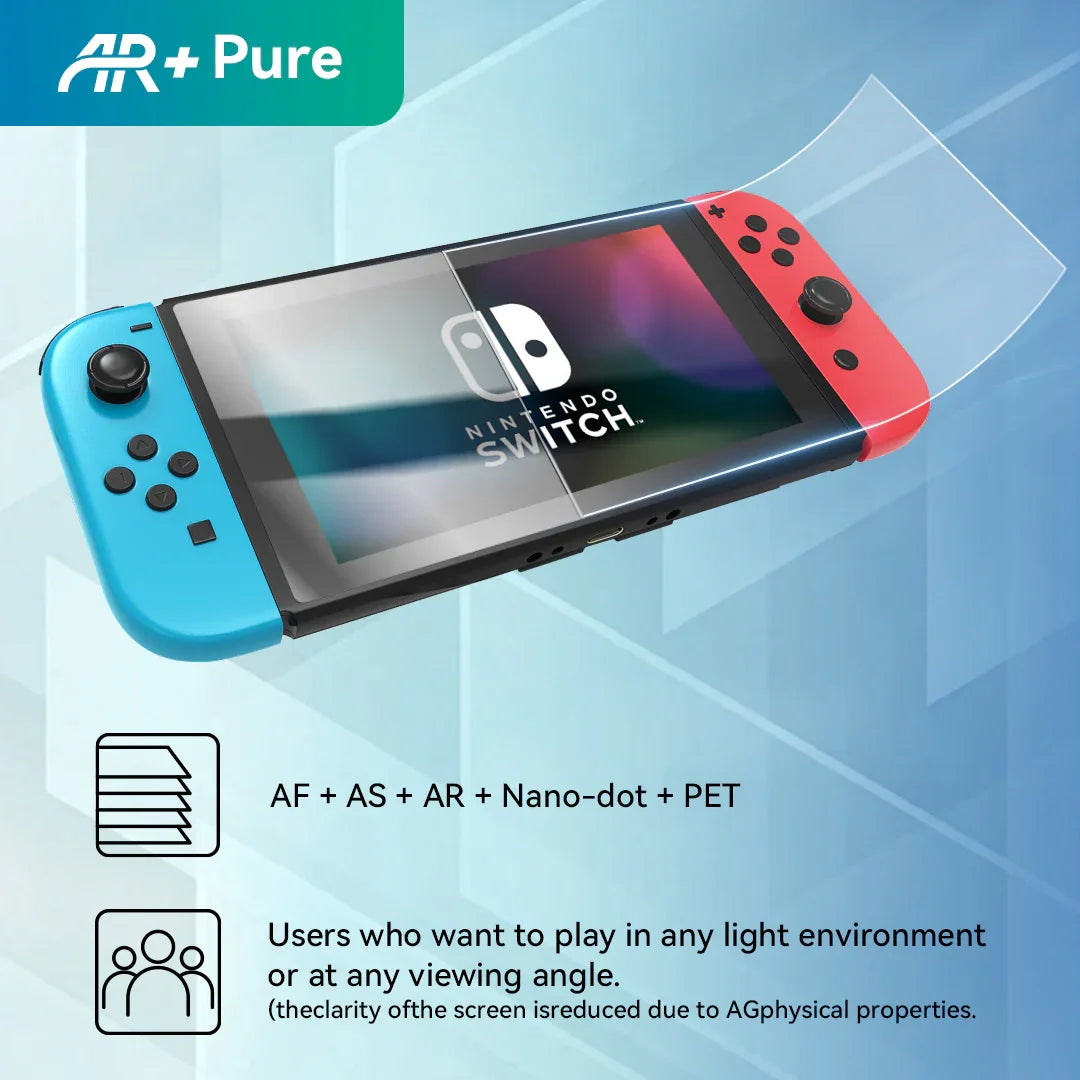 AR+ Series Nintendo Switch Screen Protector