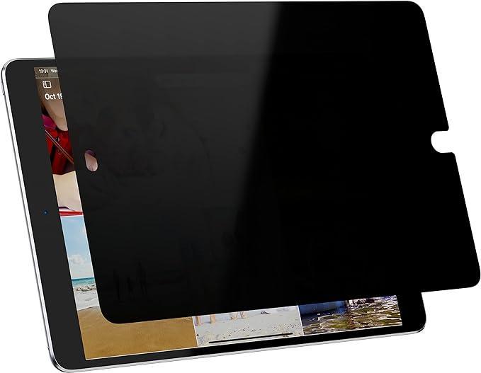 Privacy Screen Protector Compatible With iPad 9th 8th 7th Generation 10.2 Inch & iPad Air 3th & iPad Pro 10.5 In, Anti Glare Blue Light Spy Filter Private Cover, High Sensitive Bubble-Free Easy Install Black Security Screen