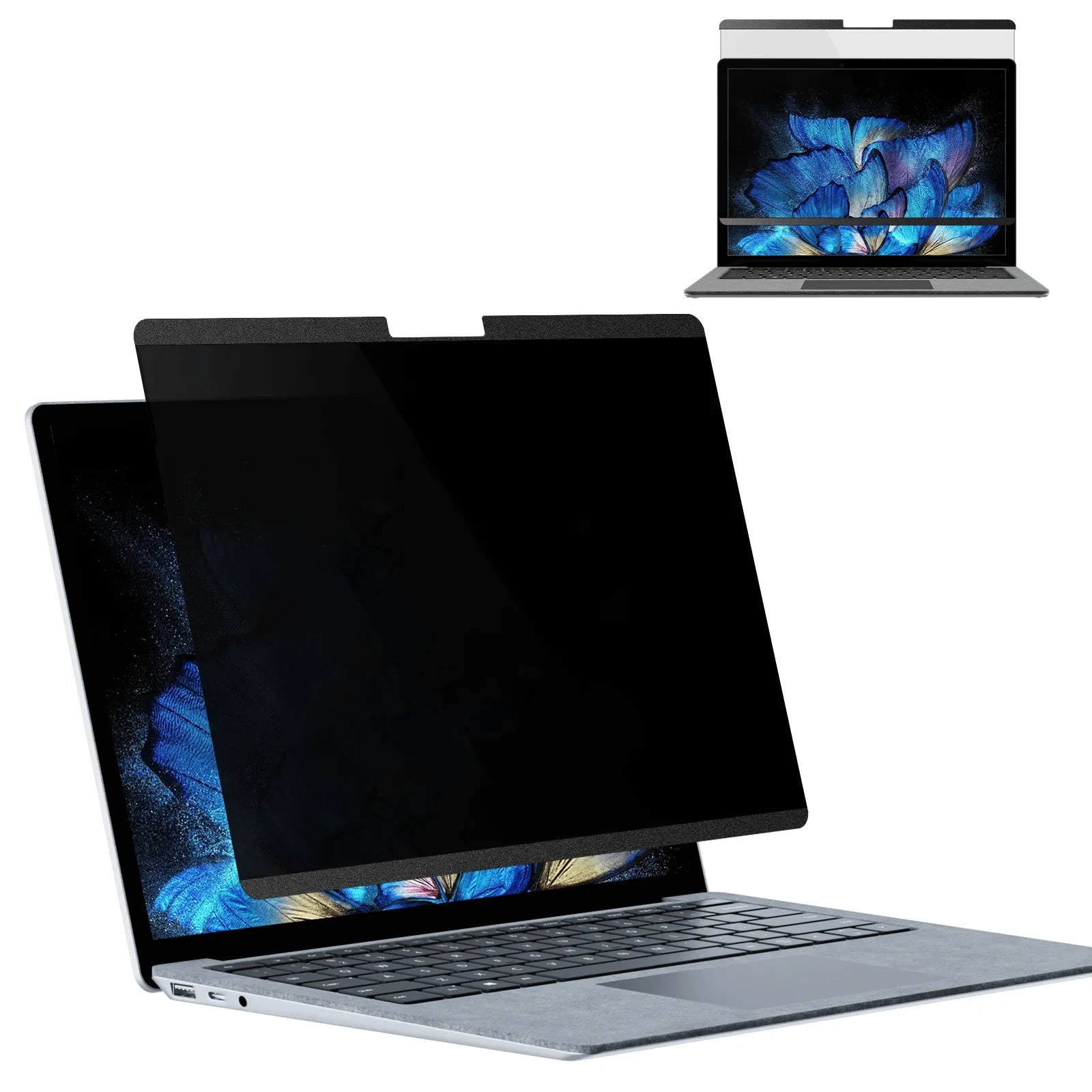 磁気プライバシースクリーン、Surface Laptop対応、取り外し可能なアンチブラックセキュリティプライベートApyブロックプロテクター