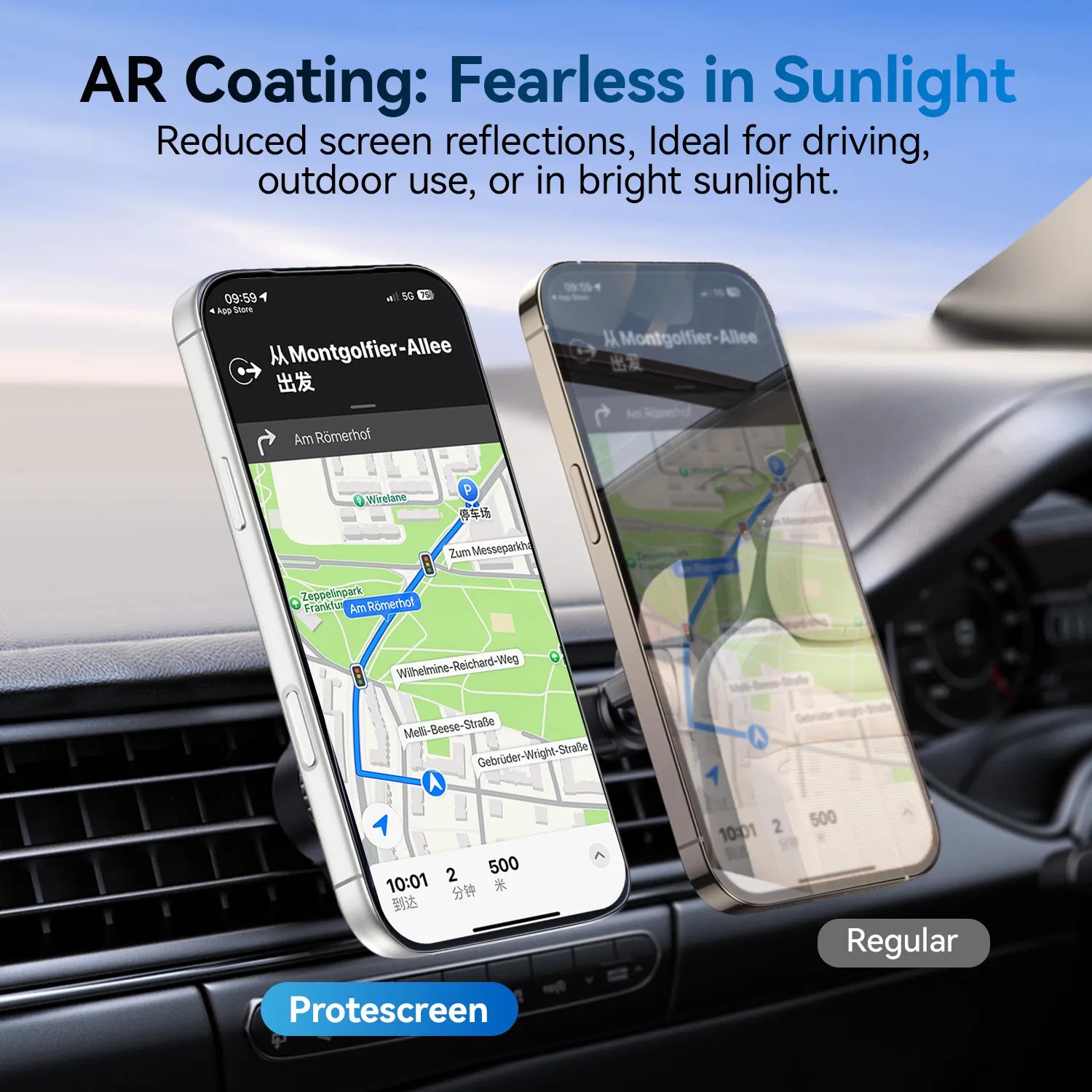 iPhone 17 Series AR Tempered Glass Screen Protector