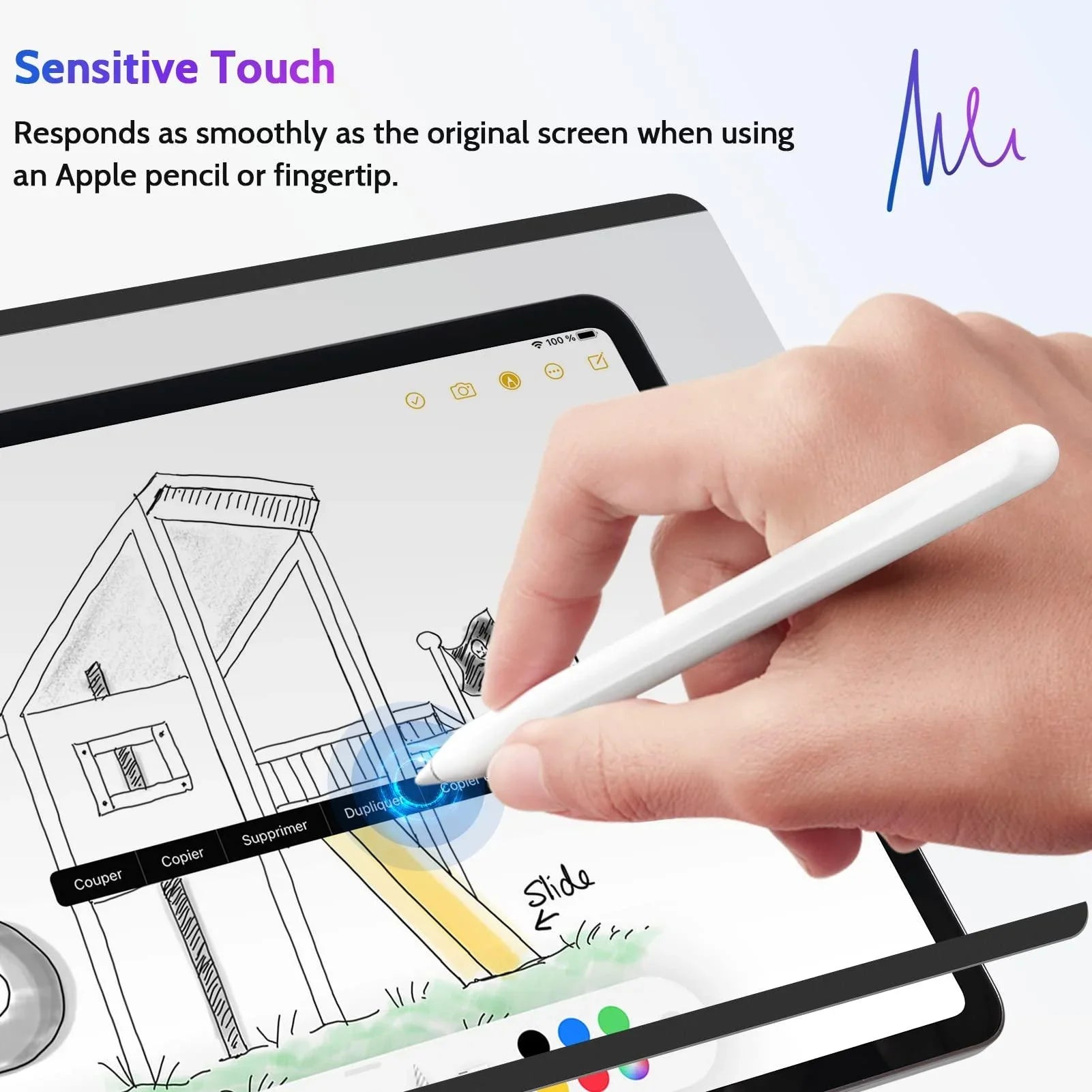 Upgraded 360° Privacy Screen Protector for iPad Pro 11" 4th 3rd 2nd 1st Generation 2022 2021 2020 2018/ iPad Air 5/ Air 4 10.9" (2022/2020) (Landscape+Portrait Privacy), Magnetic Removable