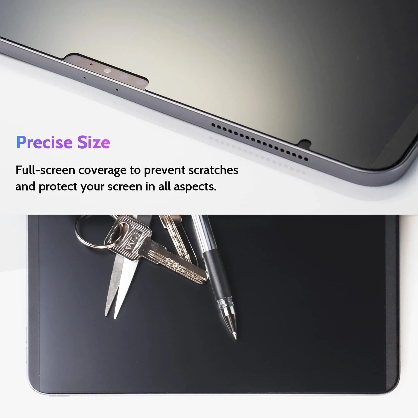 Upgraded 360° Privacy Screen Protector for iPad Pro 11" 4th 3rd 2nd 1st Generation 2022 2021 2020 2018/ iPad Air 5/ Air 4 10.9" (2022/2020) (Landscape+Portrait Privacy), Magnetic Removable
