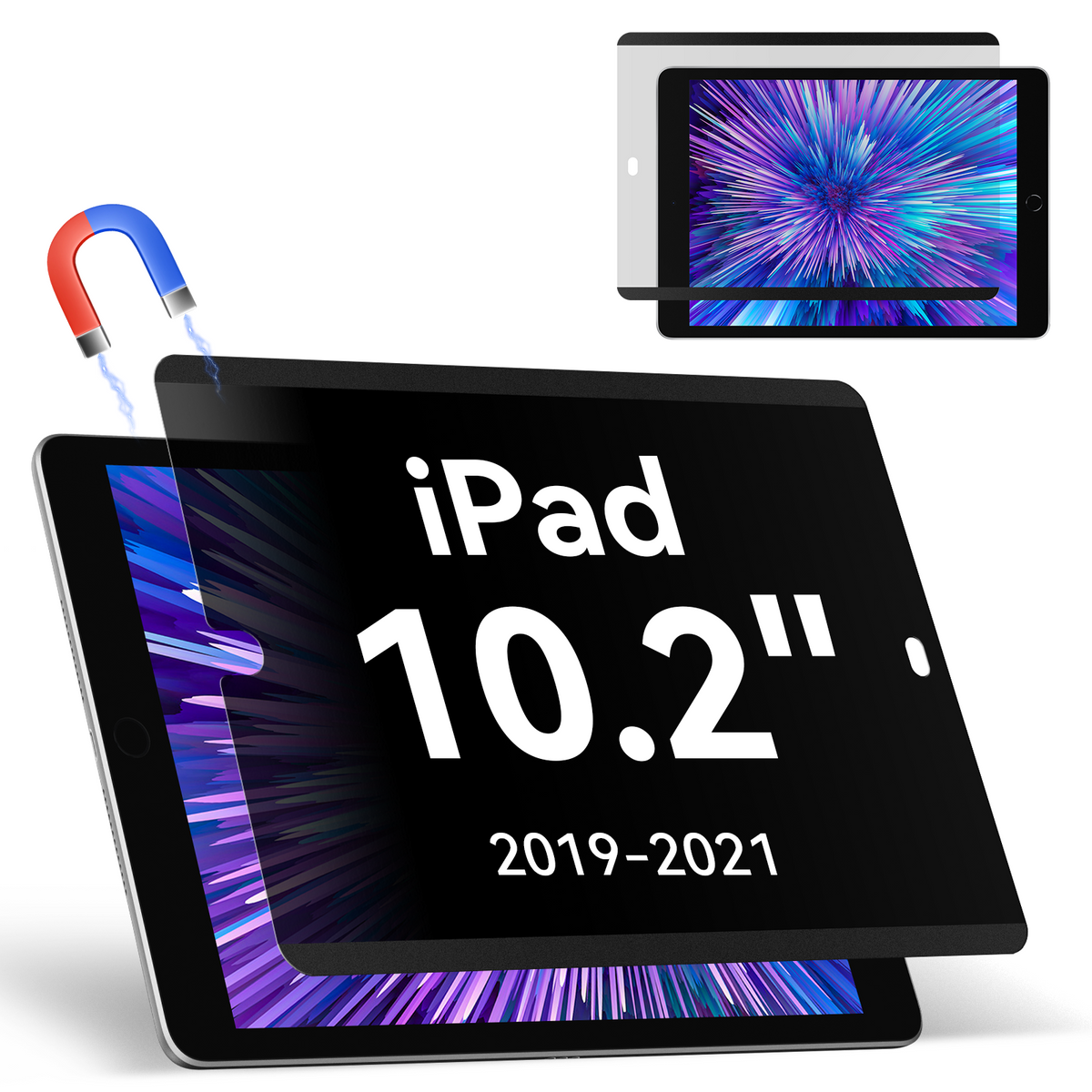 Magnetic Privacy Screen Protector for iPad