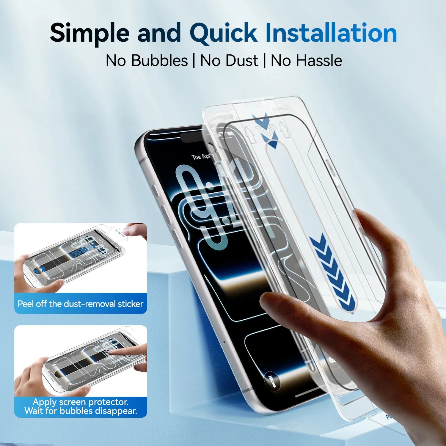 iPhone 17 Series AR Tempered Glass Screen Protector